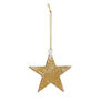 Chunky glass star decorations